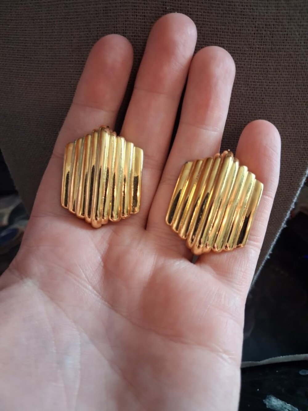 Vintage Bluette shoe clips
